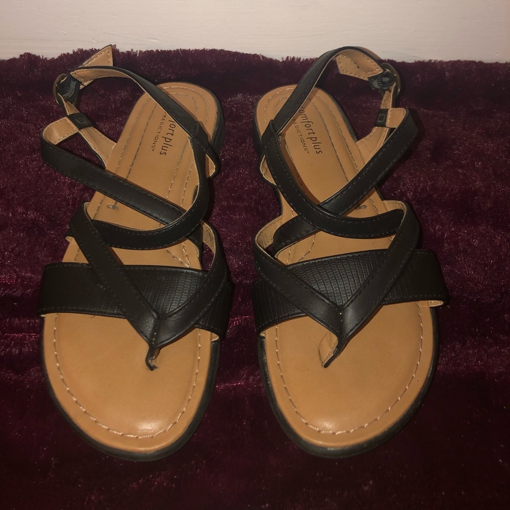💰Black Sandals